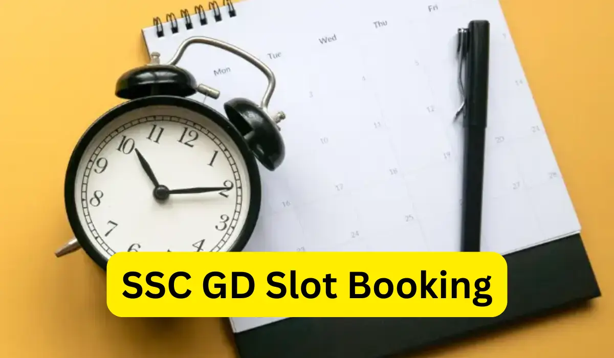 ssc gd slot booking