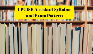 UPCISB Assistant Syllabus