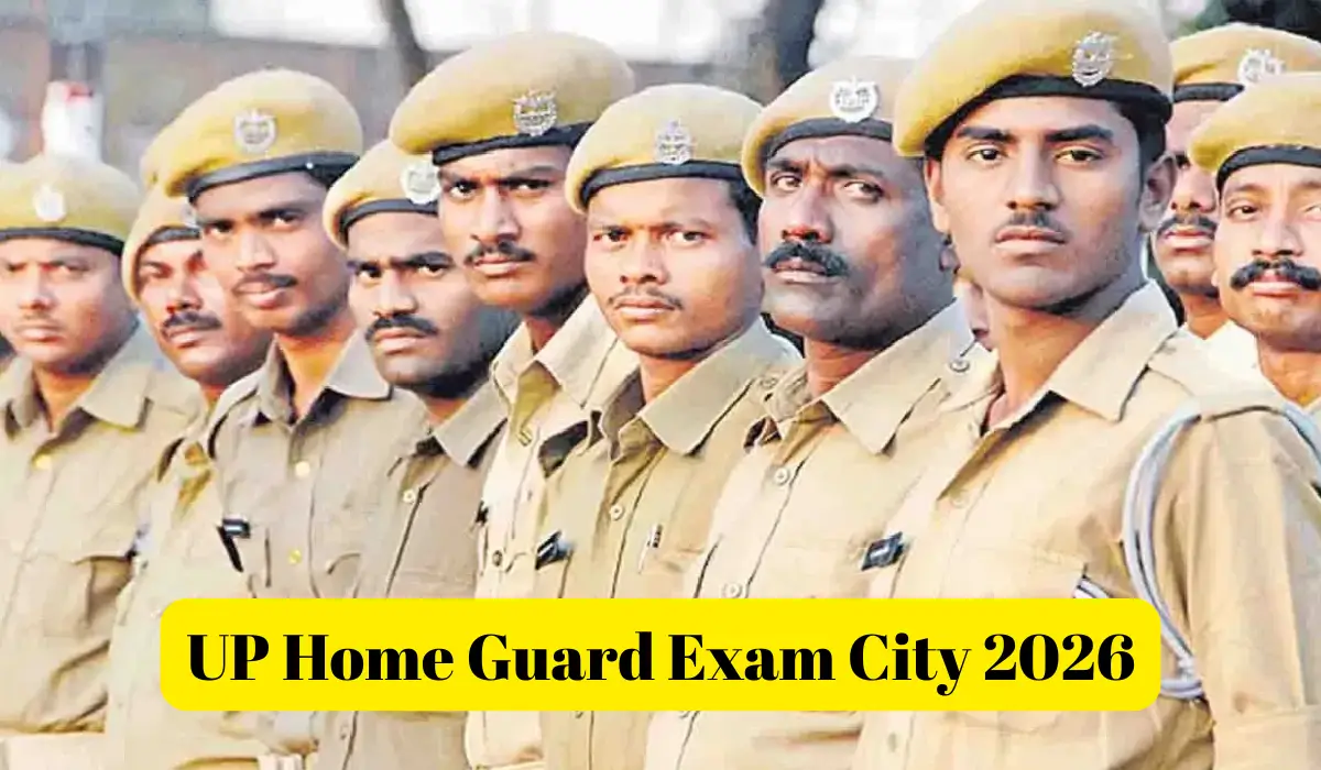 UP Home Guard Exam City