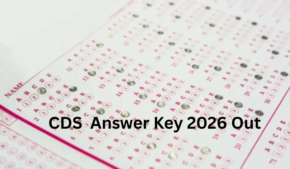 cds answer key 2026