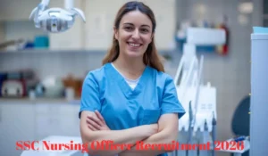SSC Nursing Officer Recruitment