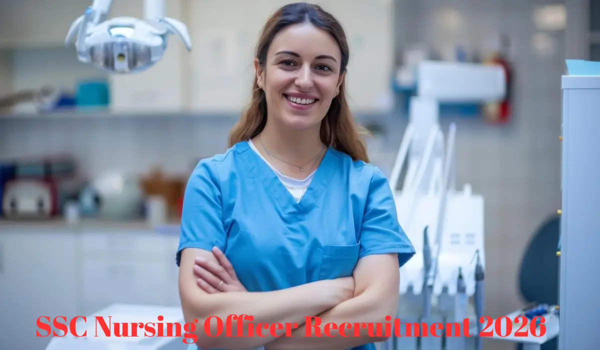SSC Nursing Officer Recruitment