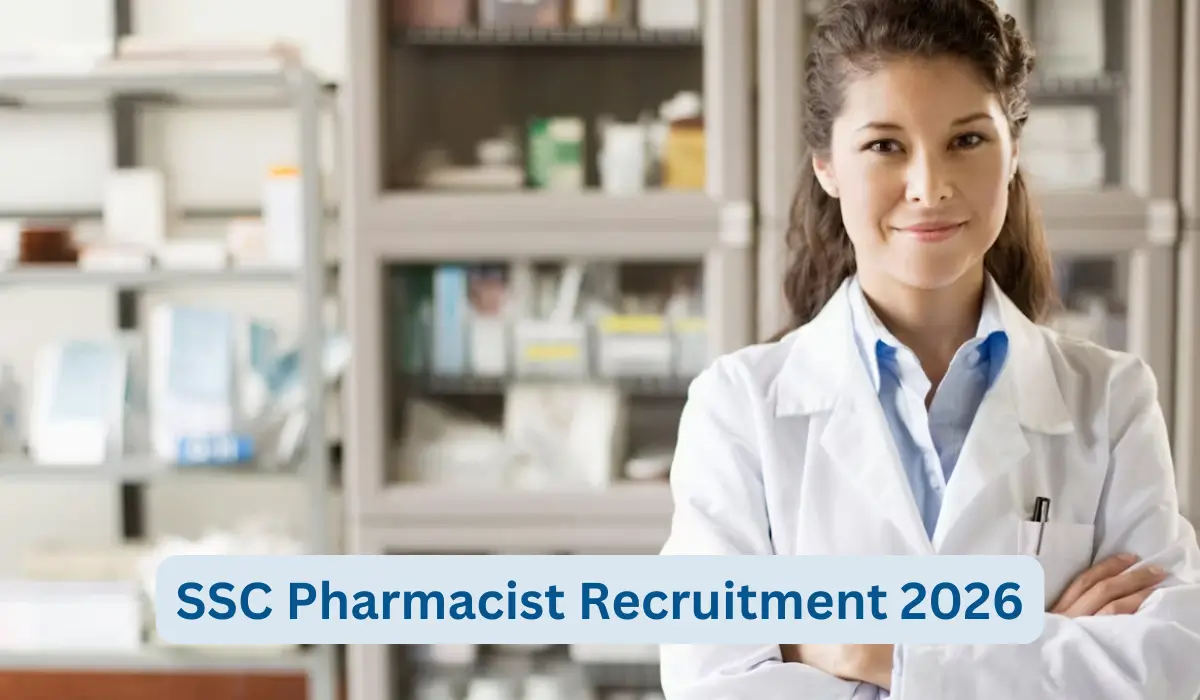 ssc pharmacist recruitment 2026