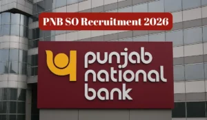 pnb so recruitment