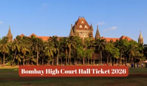 bombay high court hall ticket
