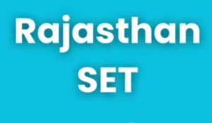 Rajasthan SET