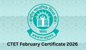 CTET February Certificate 2026