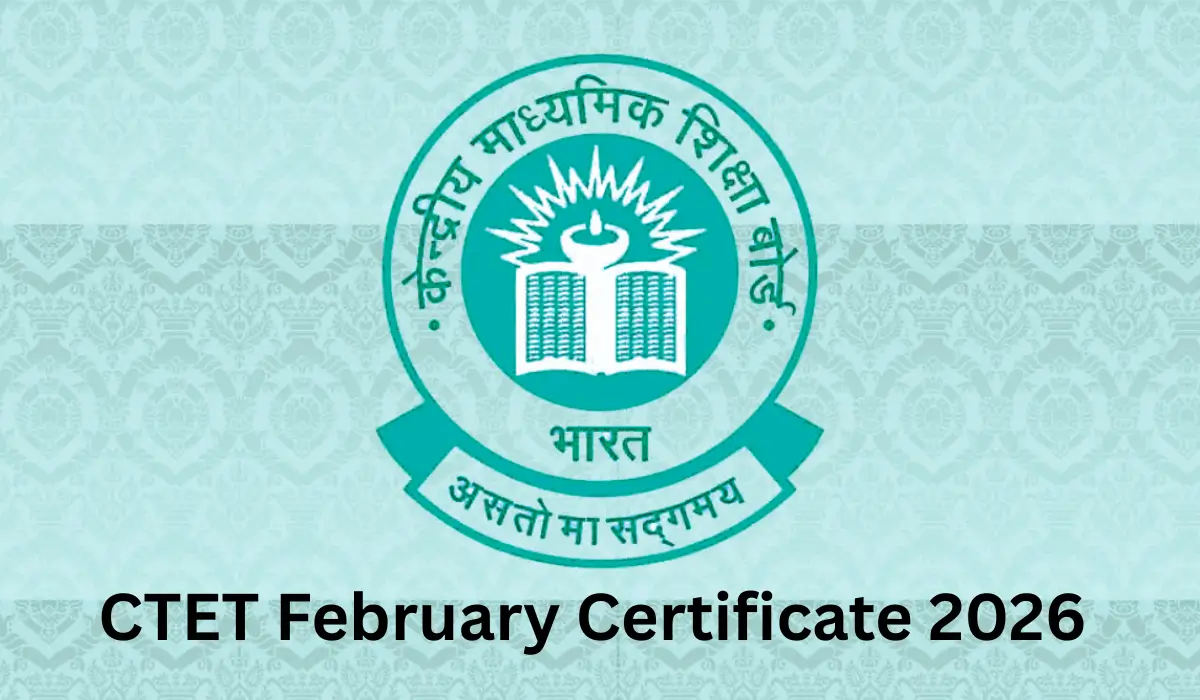 CTET February Certificate 2026