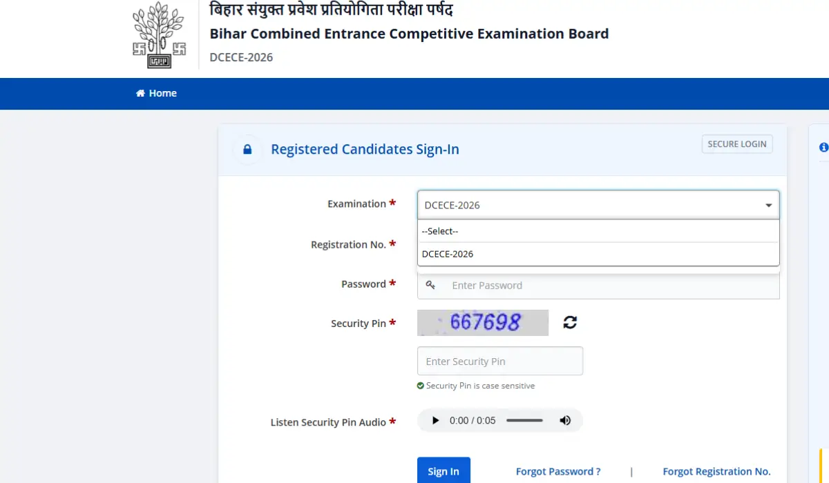 Bihar Paramedical Admit Card 2026