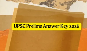 upsc prelims answer key