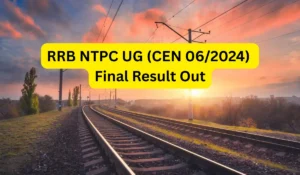 rrb ntpc ug final result