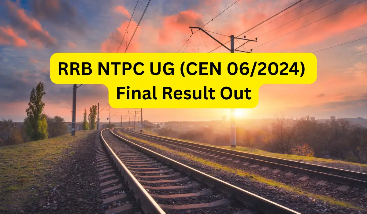rrb ntpc ug final result