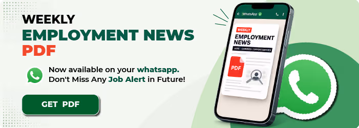 Download Weekly Employment News PDF
