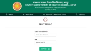 RUHS CUET BSc Nursing Result (1)