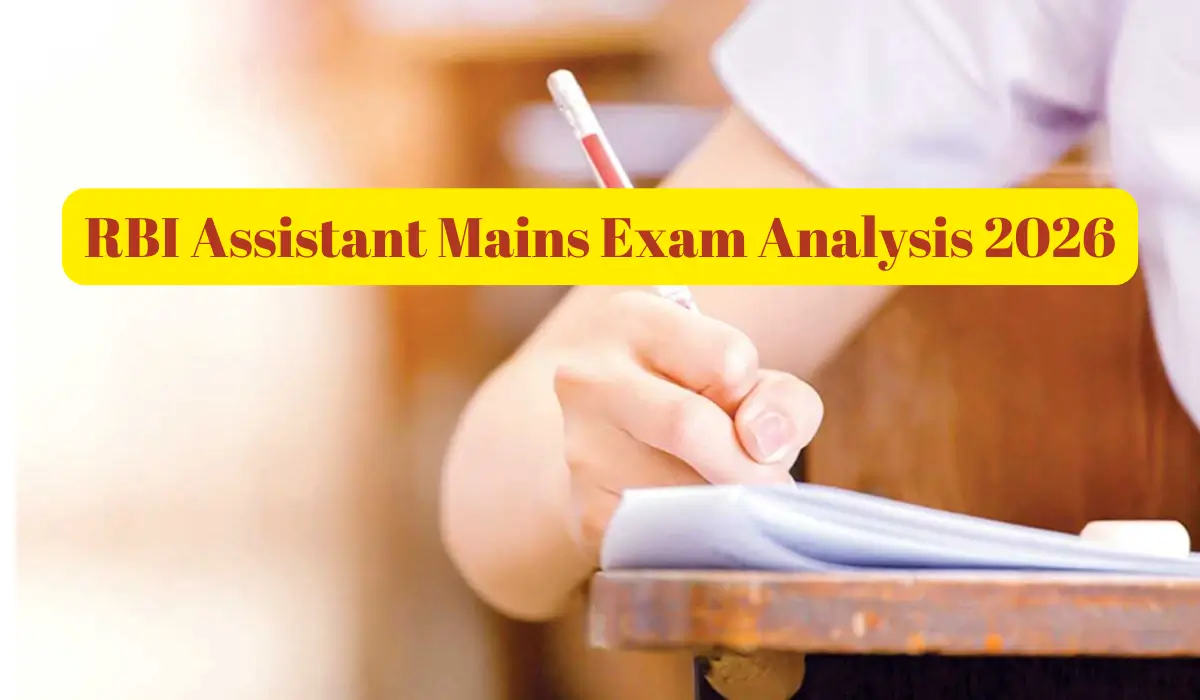 rbi assistant mains exam analysis