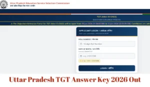 up tgt answer key 2026
