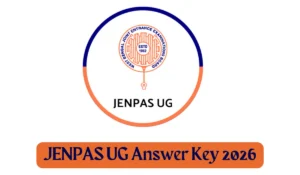 JENPAS UG Answer Key 2026