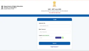 UGC NET City Intimation