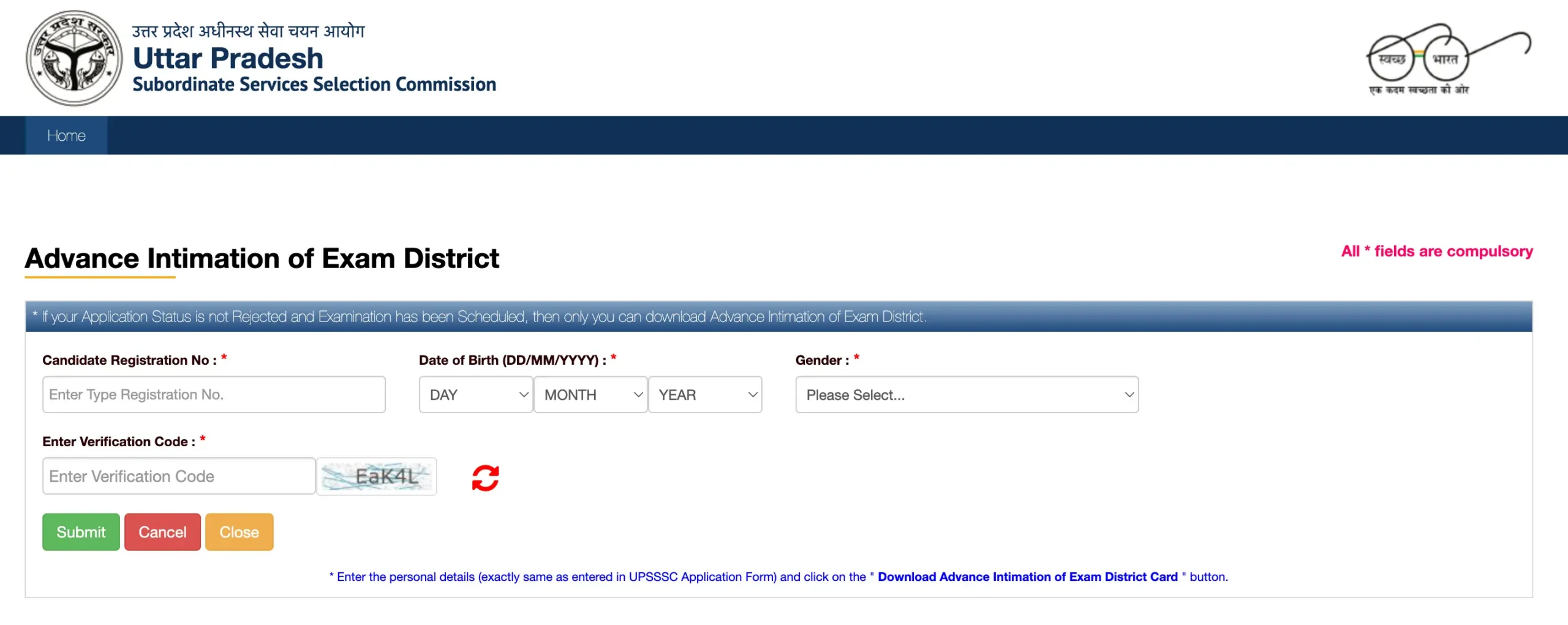 UPTET Exam City Intimation Slip 2026 Out at upessc.up.gov.in, Check Your Exam City Details_4.1