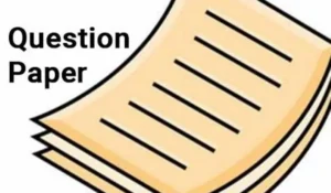 AIIMS BSc Nursing Question Paper