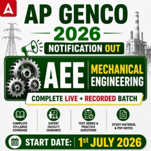 APGENCO Recruitment 2026 (100 AEE Vacancies), Notification PDF & Apply Online_6.1