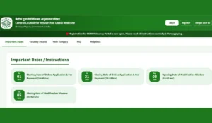 CCRUM Delhi Apply Online Form 2026