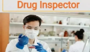 UPSC Drug Inspector Recruitment