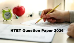 htet question paper 2026