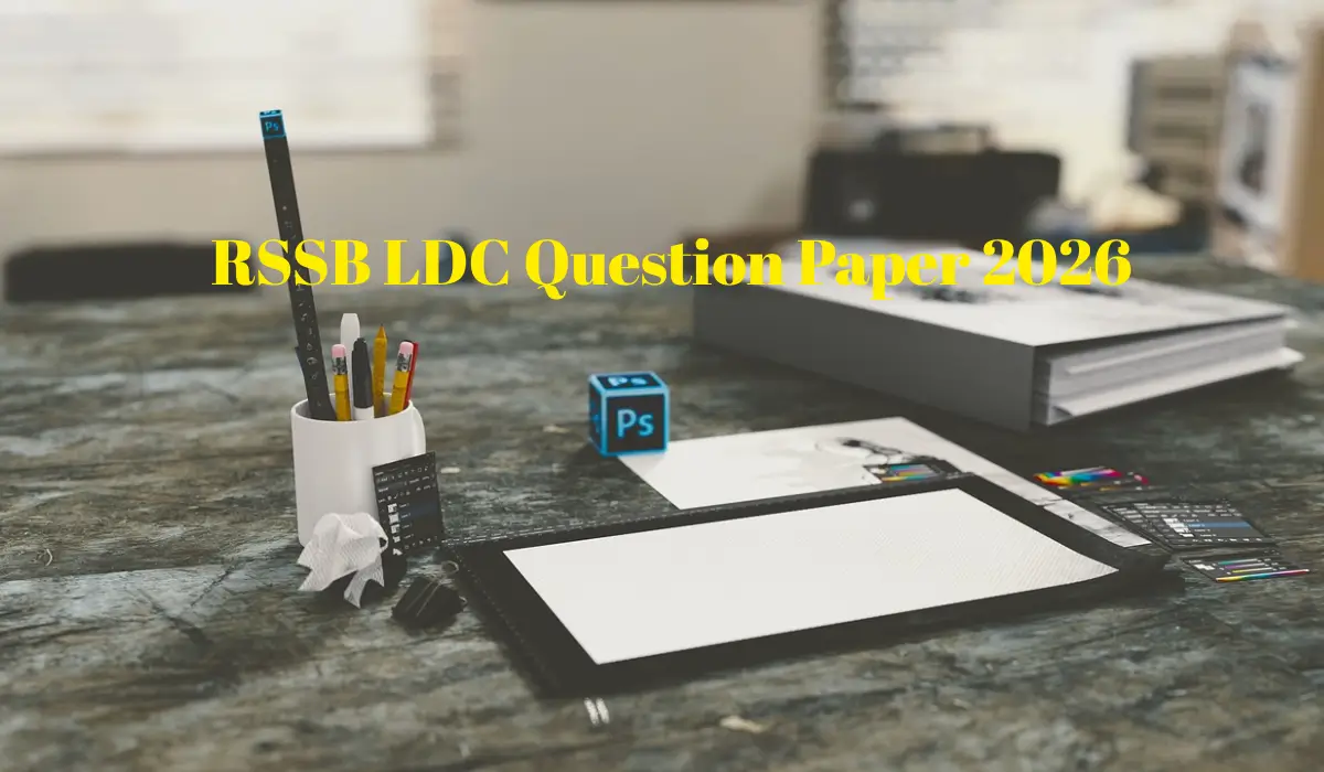 RSSB LDC Question Paper 2026