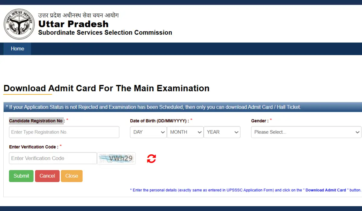 UPSSSC ASO Admit Card 2026