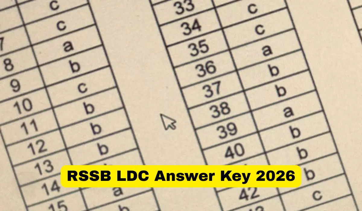 RSSB LDC Answer Key 2026