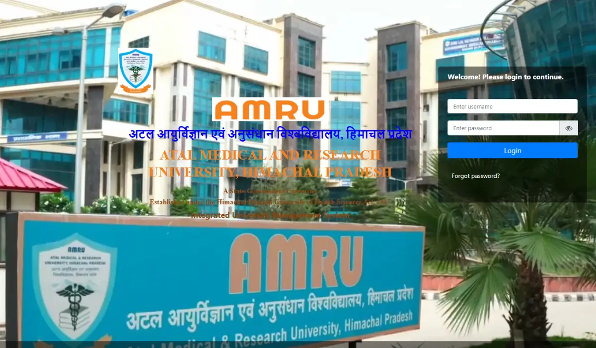 AMRU BSc Nursing Admit Card