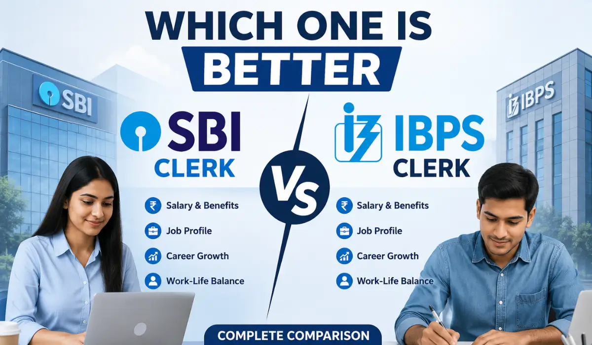 sbi clerk vs ibps clerk