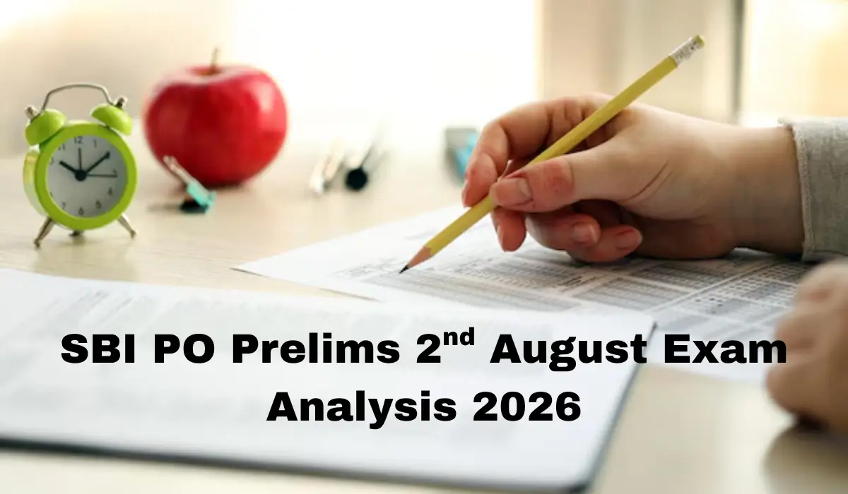 sbi po 2nd august exam analysis