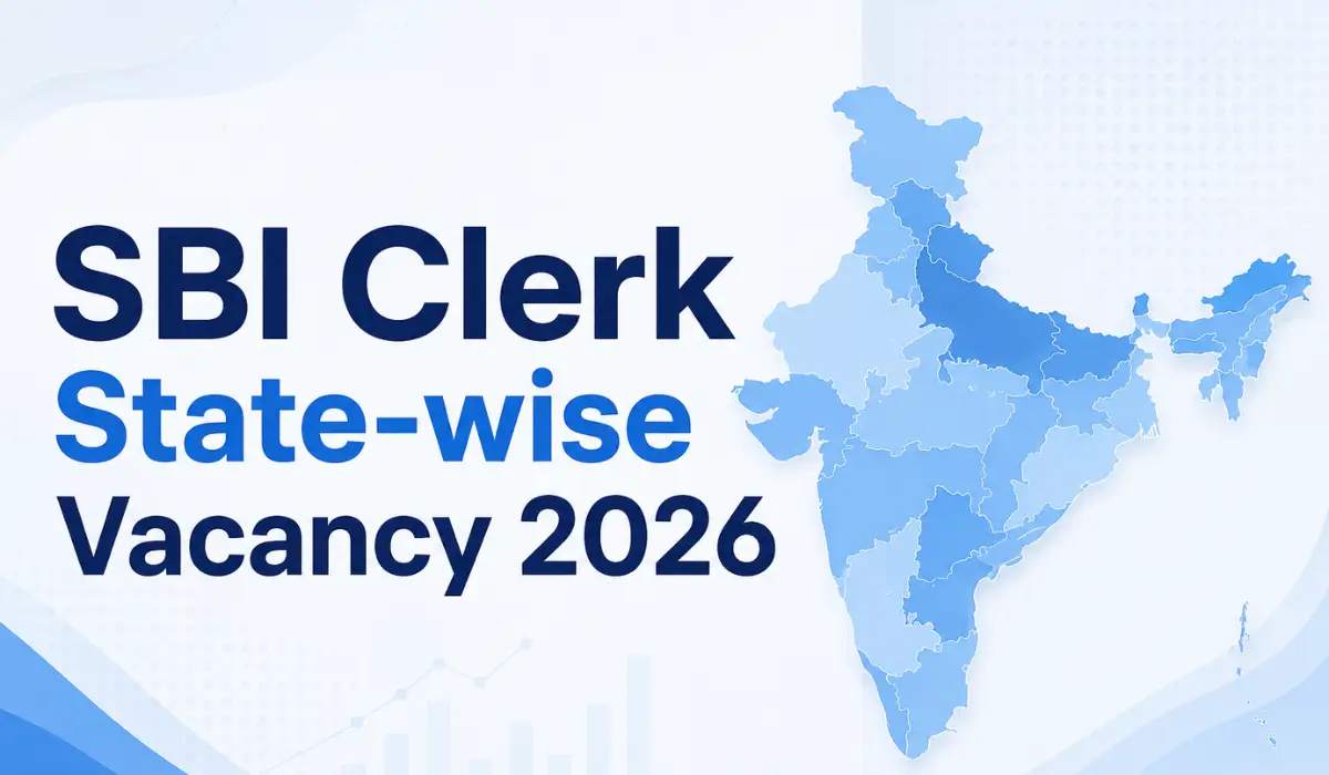 sbi clerk state wise vacancy