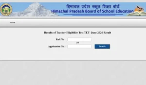 HP TET Result 2026