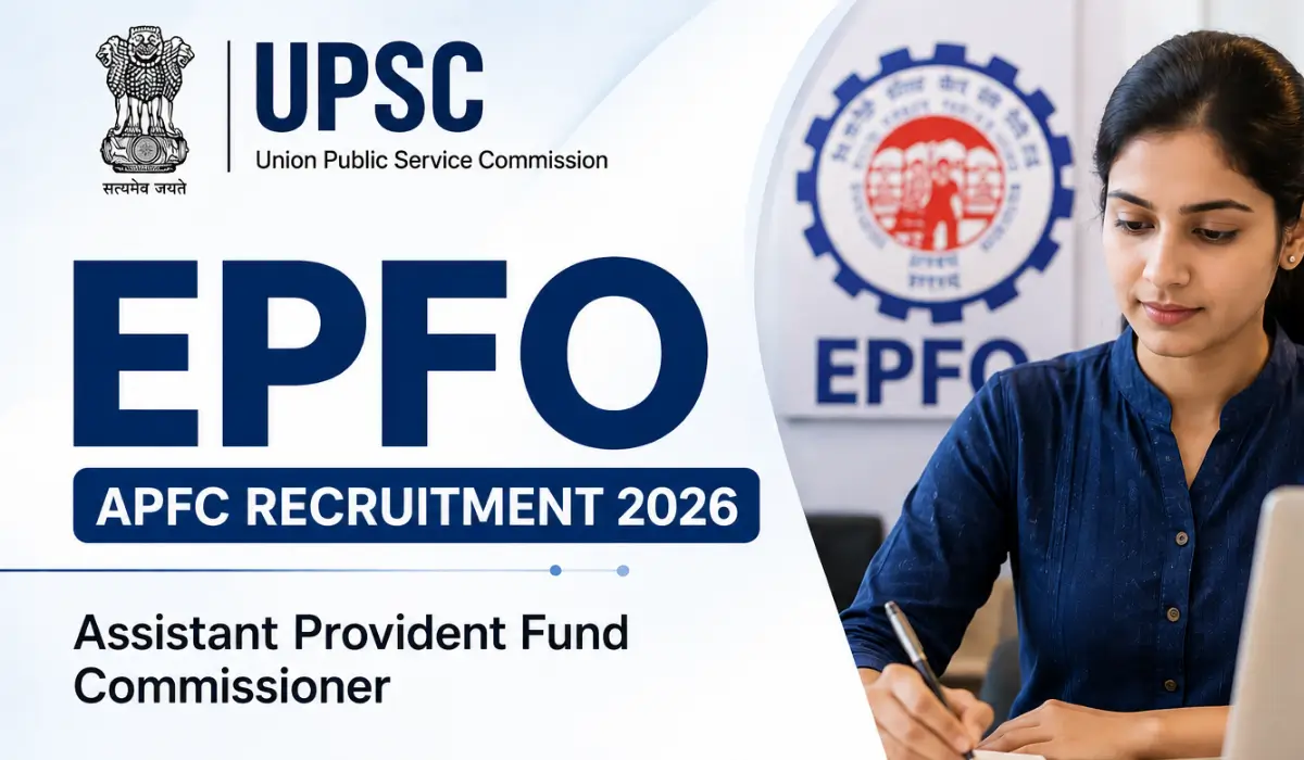 upsc epfo apfc recruitment 2026