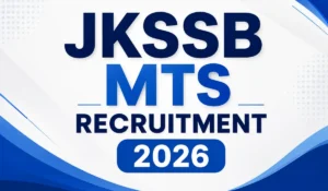 jkssb mts recruitment 2026