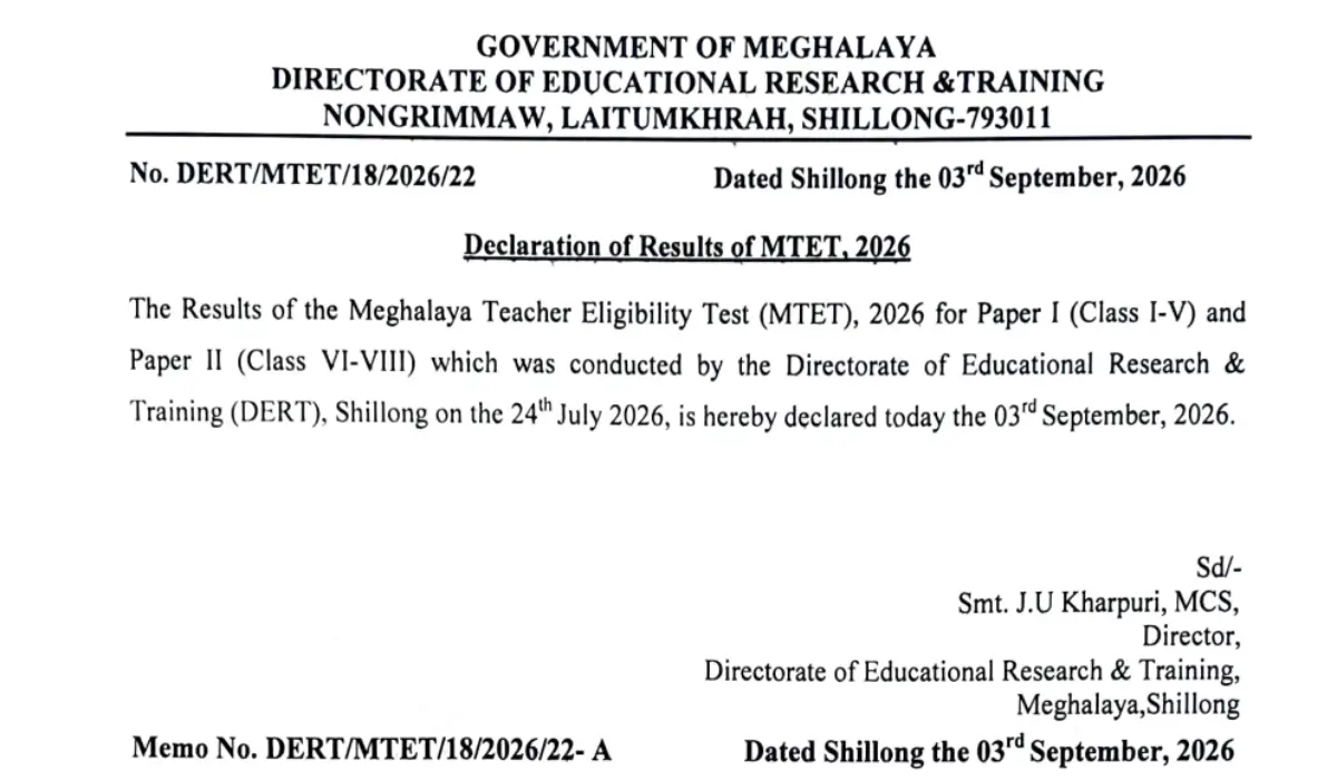 MTET Result 2026