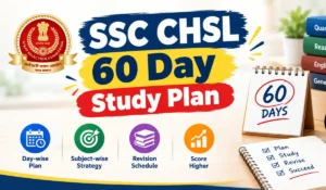 ssc chsl 60 day study plan