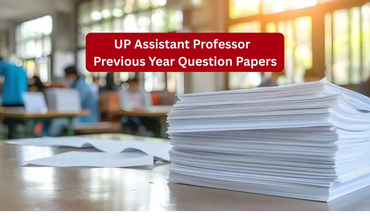 up assistant professor previous year paper