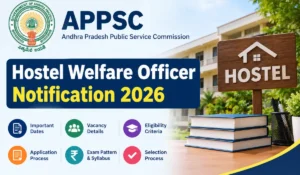 appsc hostel welfare officer