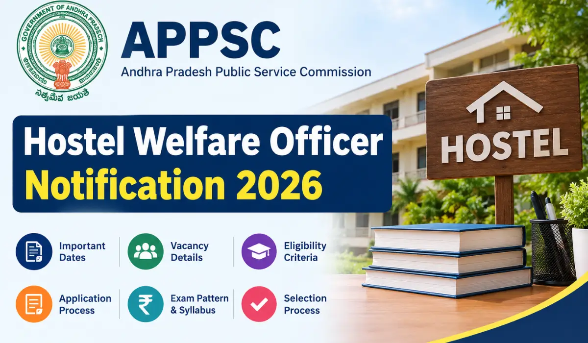 appsc hostel welfare officer