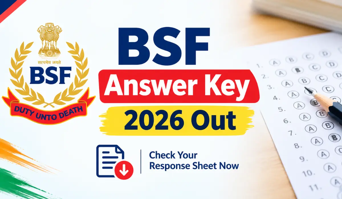 BSF Answer Key 2026