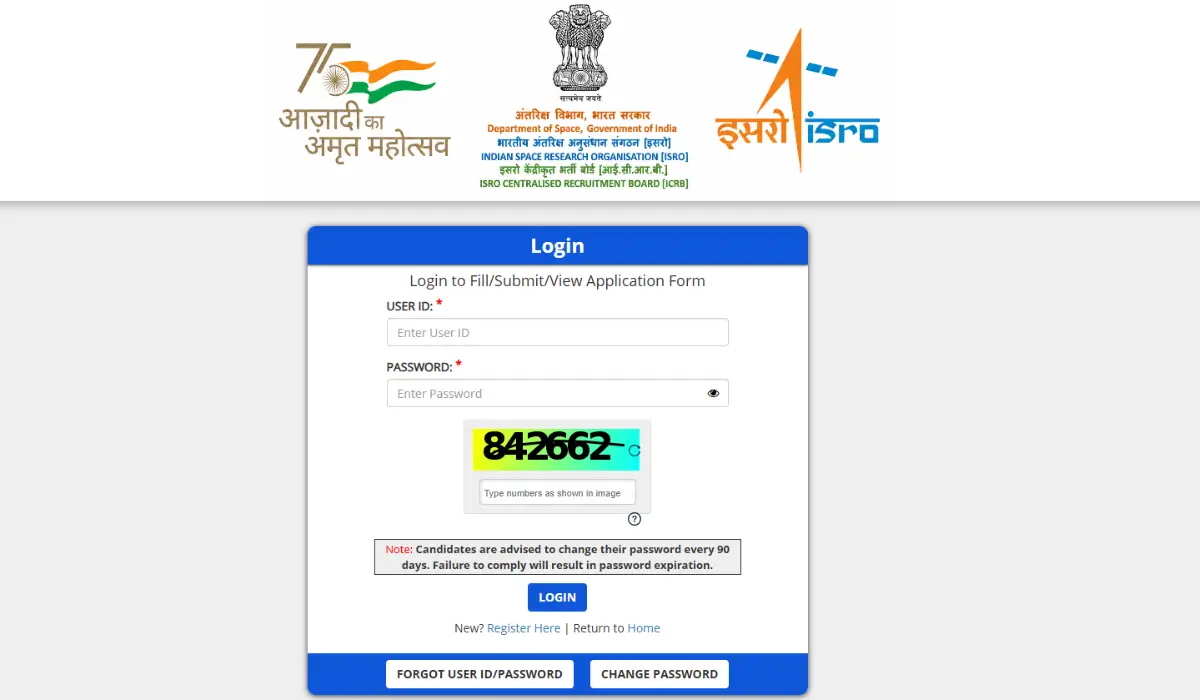 ISRO Admit Card 2026