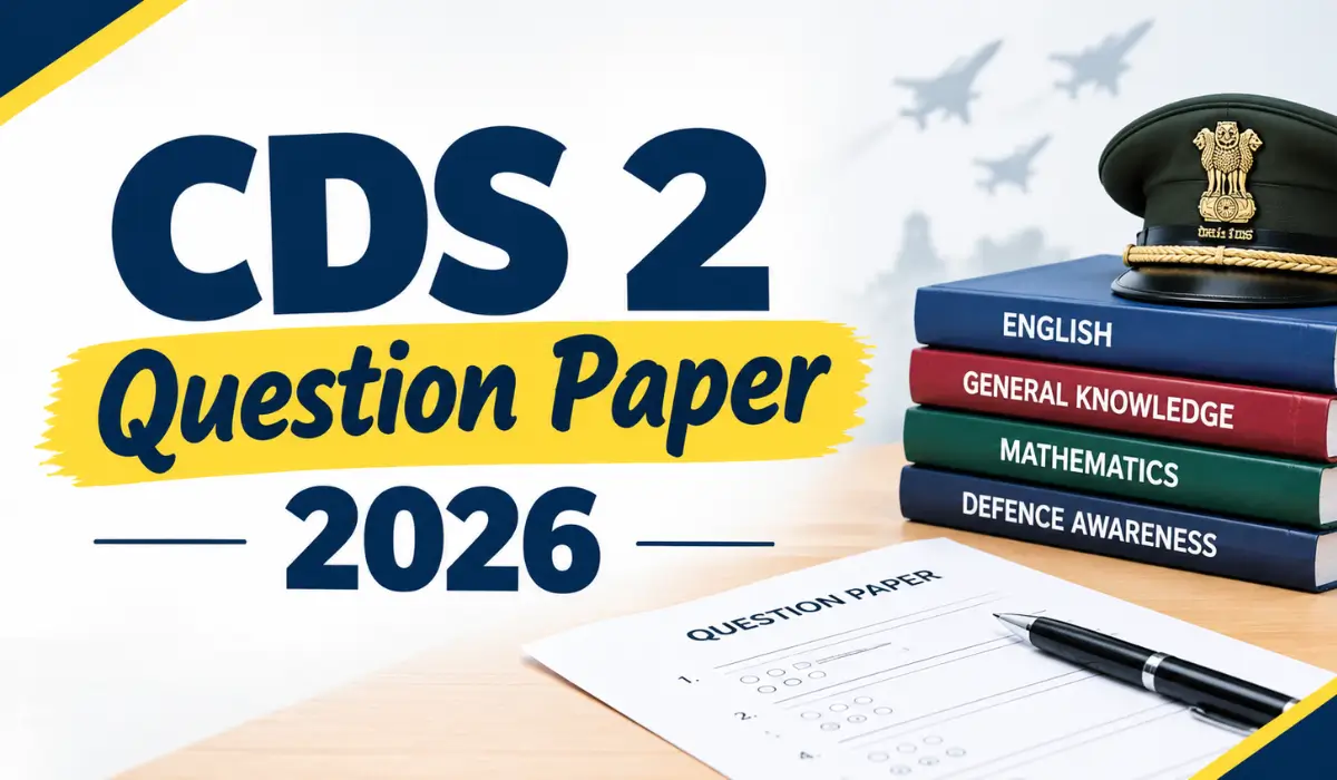 CDS 2 question paper 2026