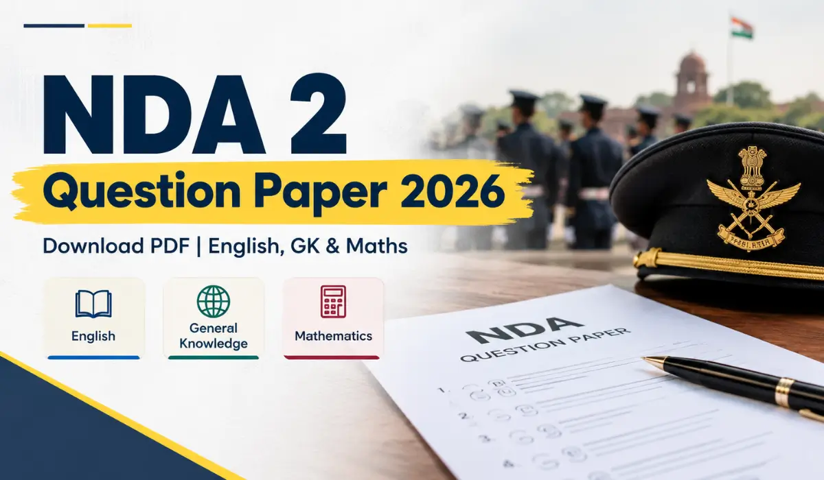 NDA 2 Question Paper 2026