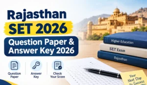 Rajasthan SET answer key