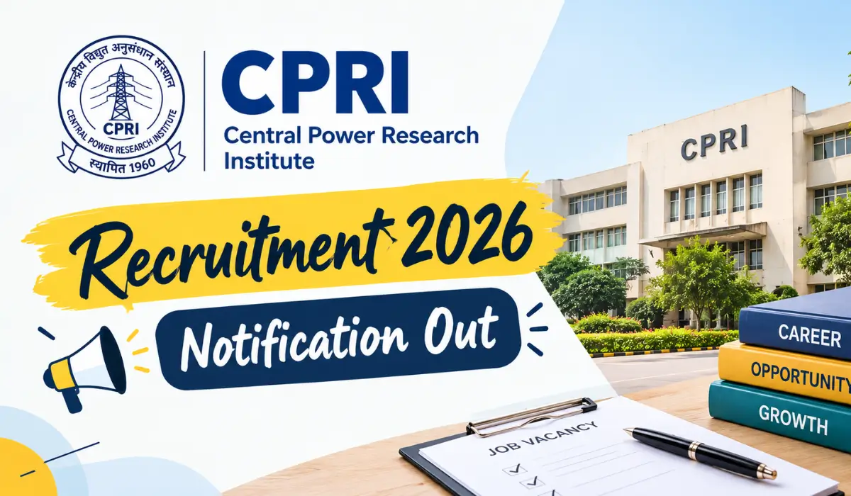 cpri recruitment 2026