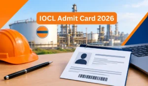 iocl admit card 2026